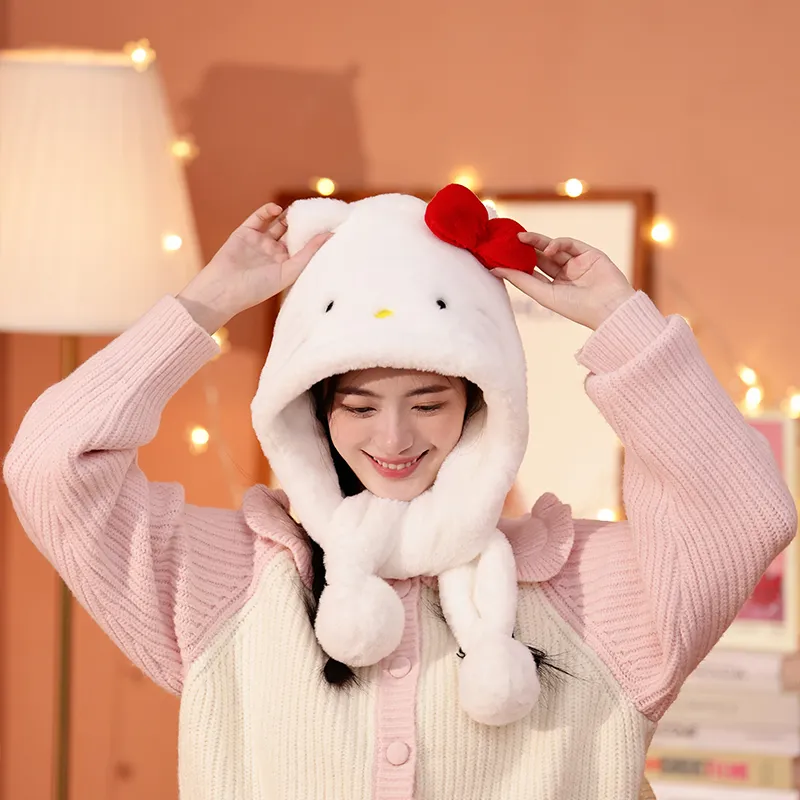 Sanrio Polyester Hoods & Plush Hats Women's-1