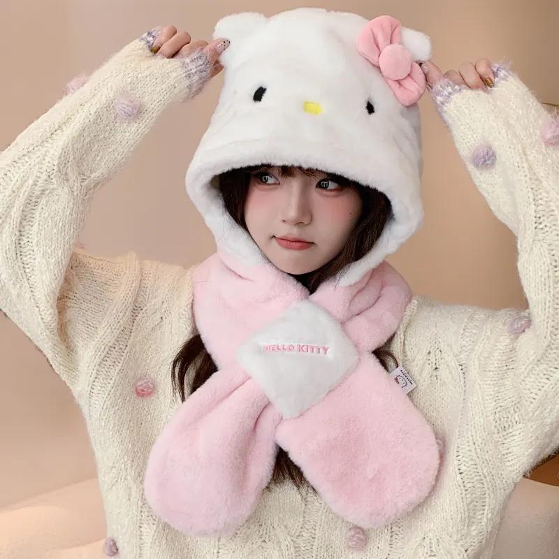Sanrio Polyester Hoods & Plush Hats Women's-1