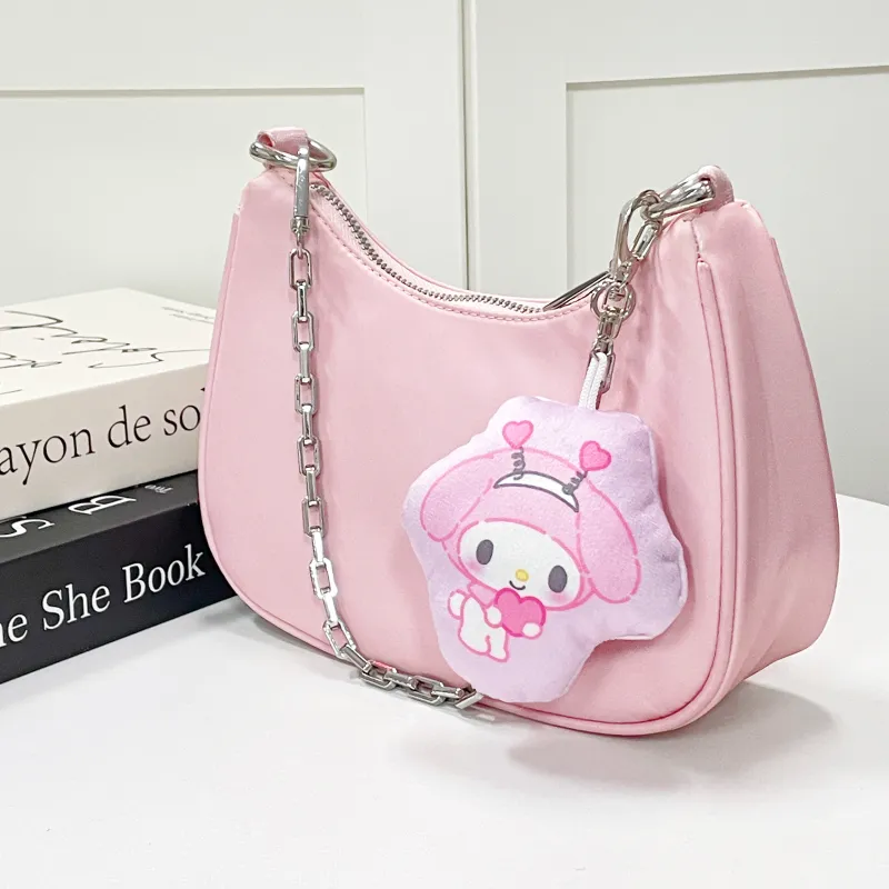 Hello Kitty Sanrio Series Polyester Keychains Women's-1