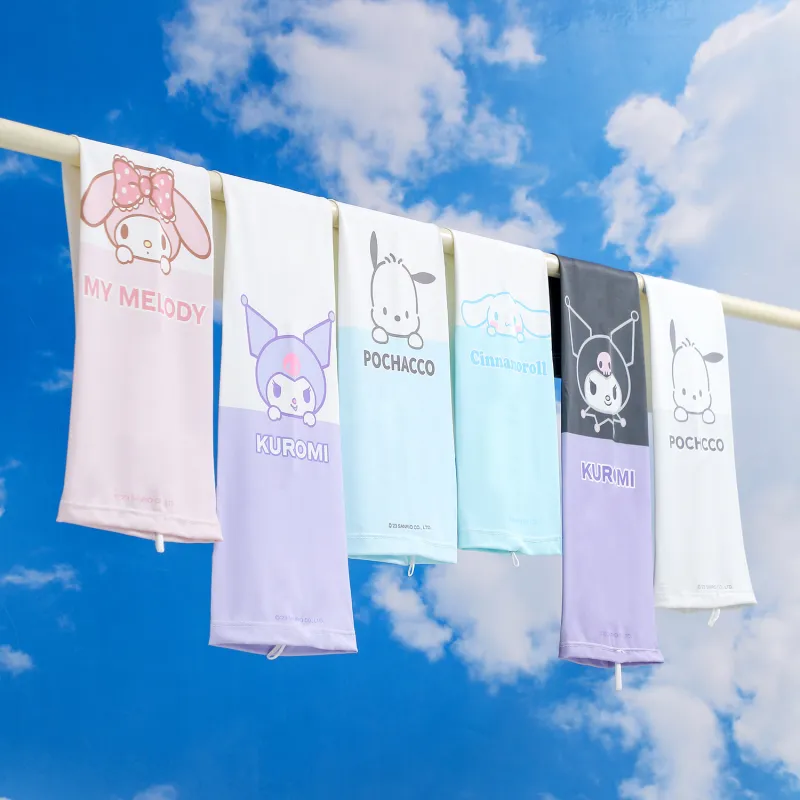 Hello Kitty Sanrio Series Polyester Sun Protection Sleeves Women's-1