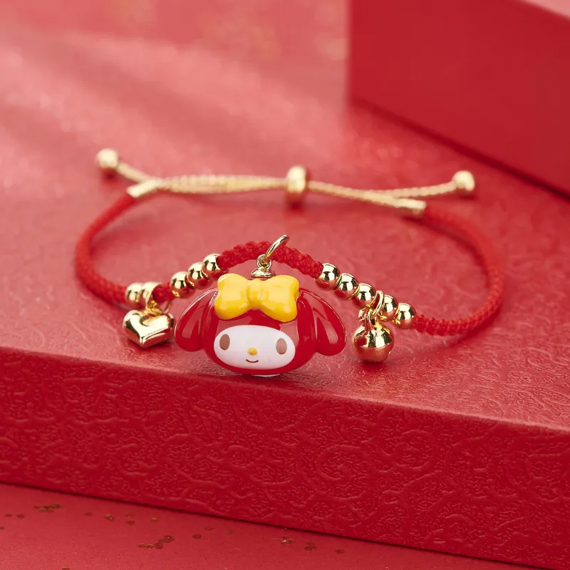 Sanrio Melodi Acrylic Bracelets Unisex-4