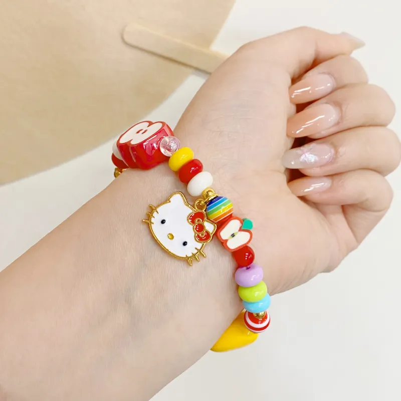 Sanrio x Hello Kitty Alloy Bracelets Women's-3