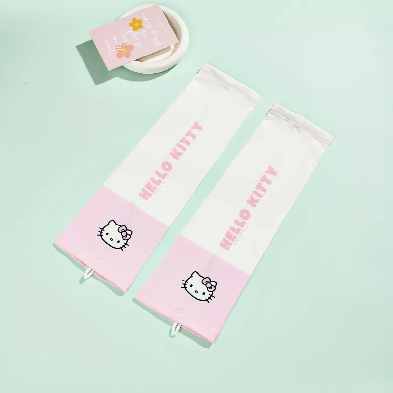Hello Kitty Sanrio Series Polyester Sun Protection Sleeves Unisex-2