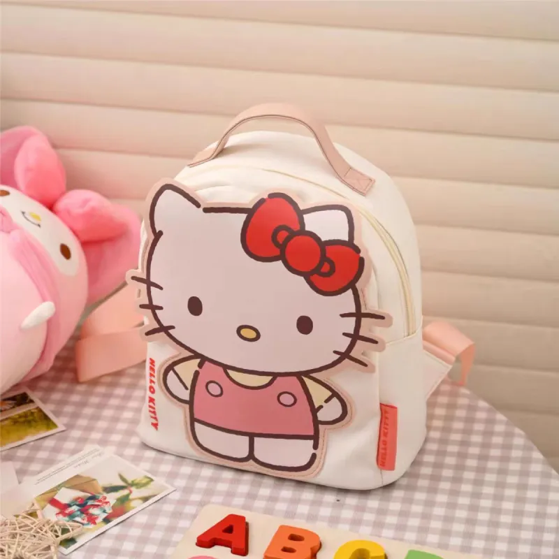 Sanrio Hello Kitty Polyester Backpack Regular Women's Ecru-3