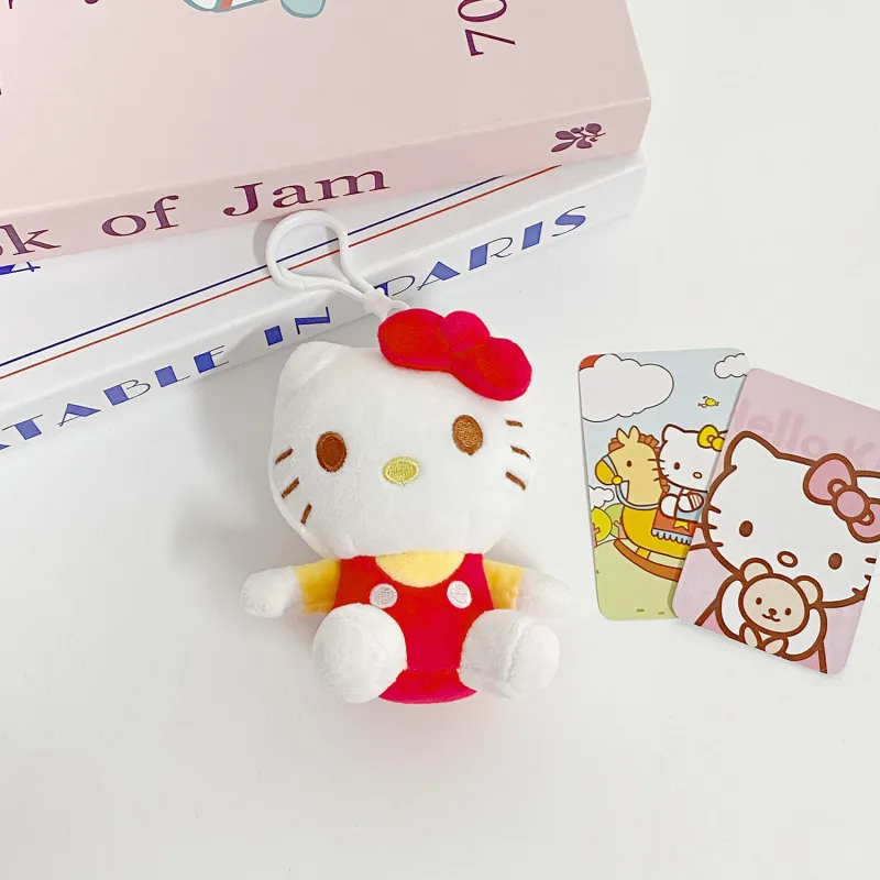 Hello Kitty Sanrio Series Polyester Keychains Women's-3