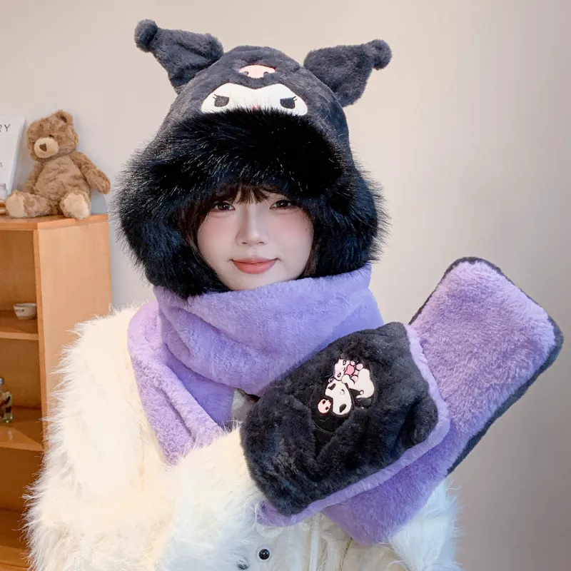 Sanrio Polyester Hoods & Plush Hats Unisex-11