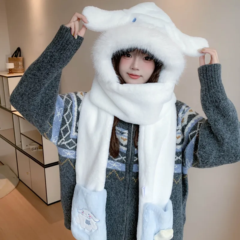 Sanrio Polyester Hoods & Plush Hats Unisex-15