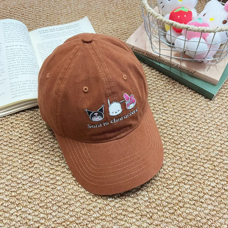 Hello Kitty Cotton Baseball Caps Women's-4