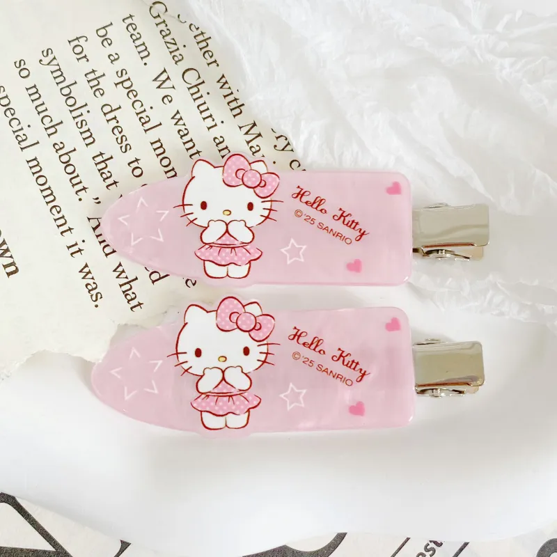 Sanrio Acrylic Hair Clips Women's-2