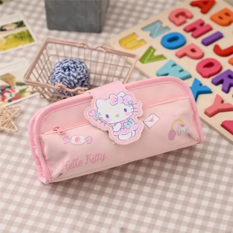 Sanrio Hello Kitty, Collaboration Polyester Storage Bag Makeup Bag Women's Pink-2