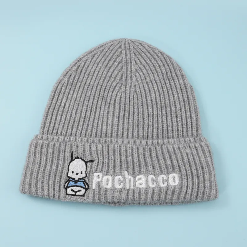Sanrio Pacha Dogs Knit Scarves Unisex-4