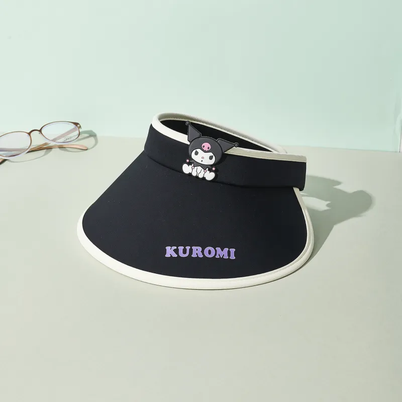 Sanrio Kulomi Polyamide Sun Protection Hats Unisex-5