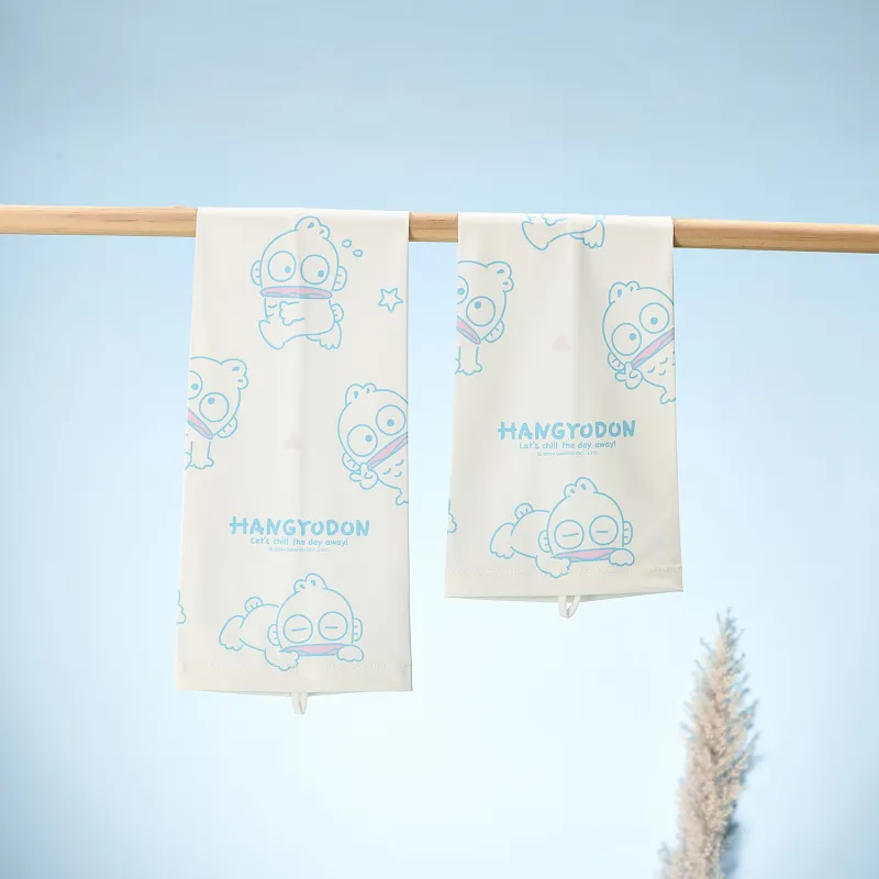 Sanrio Hangyodon Polyester Sun Protection Cooling Arm Sleeves Unisex-4