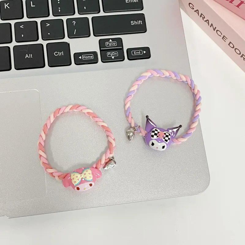 Sanrio My Melody Kuromi Acrylic Bracelets Unisex-4