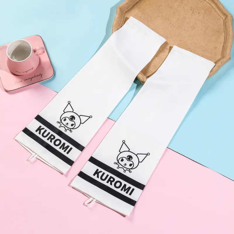 Sanrio Kuromi Polyester Sun Protection Sleeves Unisex-3