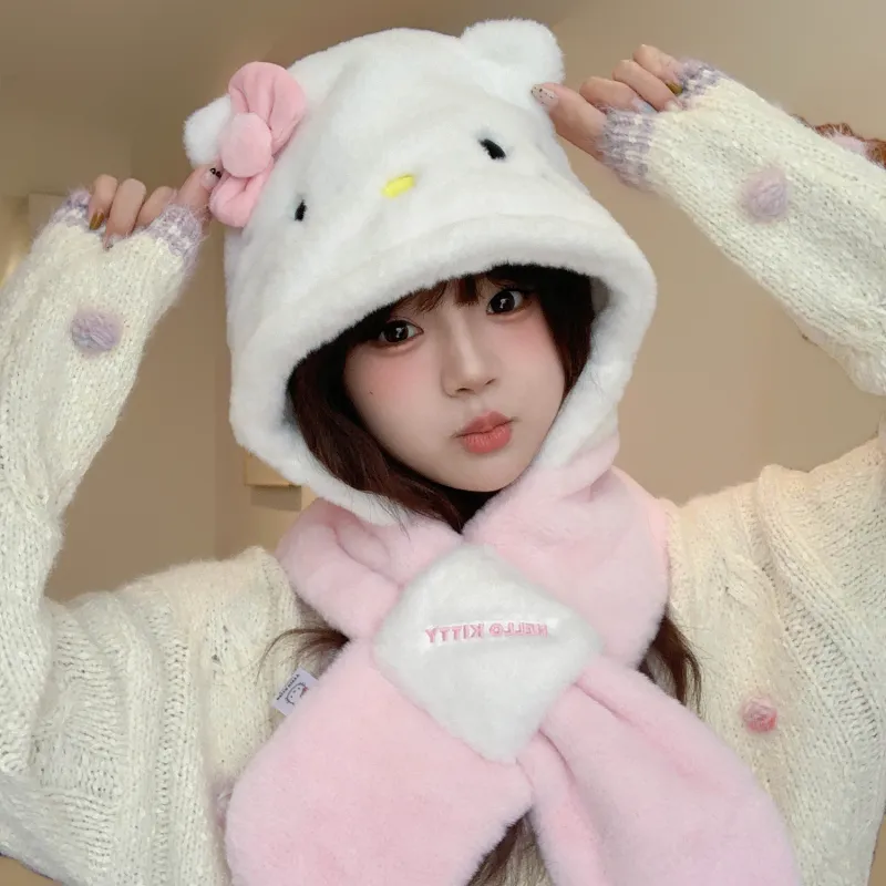 Sanrio Polyester Hoods & Plush Hats Women's-2