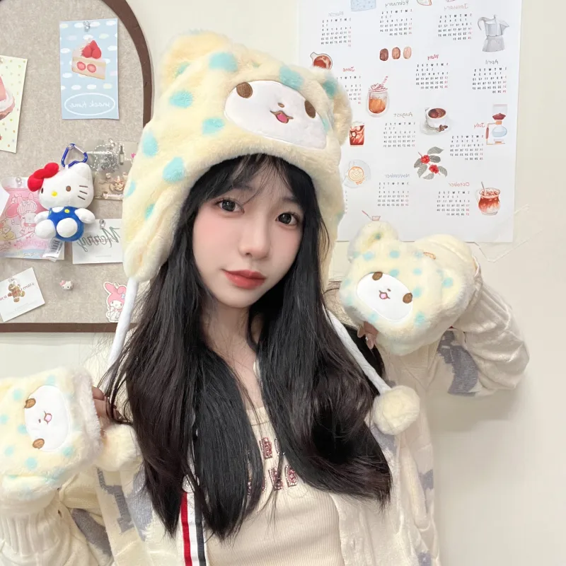 Sanrio Polyester Hoods & Plush Hats Unisex-3