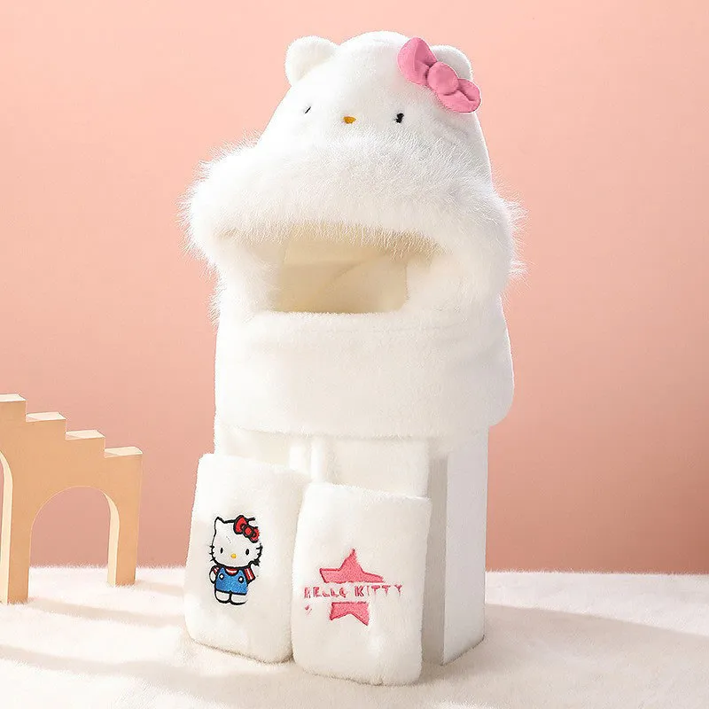 Sanrio Polyester Hoods & Plush Hats Unisex-4
