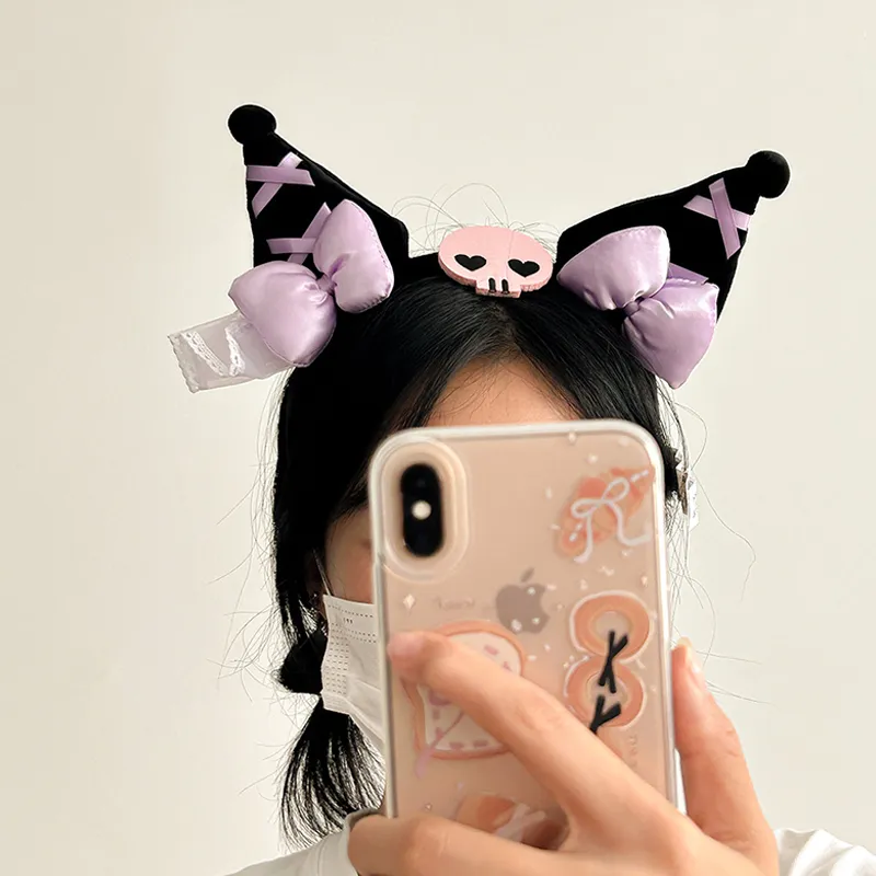 Sanrio Kulomi Plush Headbands Women's-3
