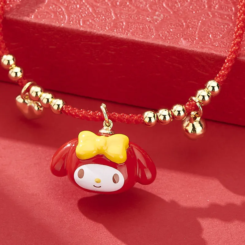 Sanrio Melodi Acrylic Bracelets Unisex-3