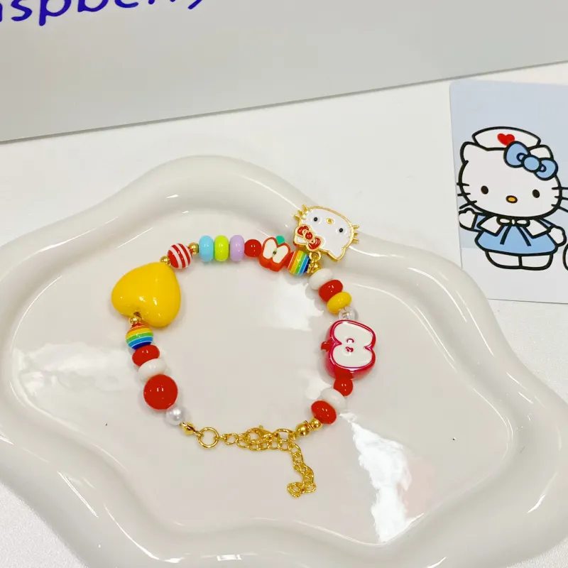 Sanrio x Hello Kitty Alloy Bracelets Women's-2