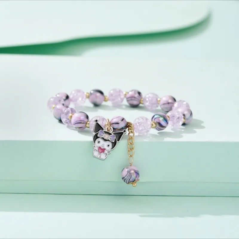 Sanrio Kulomi Acrylic Bracelets Women's-1