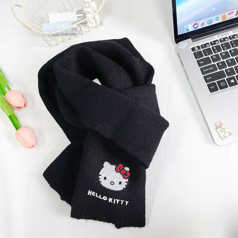 Sanrio Hello Kitty Knit Scarves Unisex-5