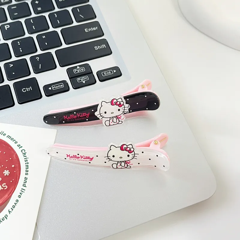 Sanrio Hello Kitty Acrylic Hair Clips Women's-3