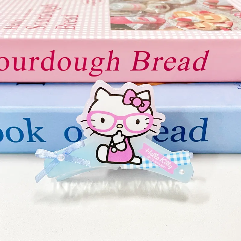 Sanrio Hello Kitty Acrylic Hair Clips Women's-1