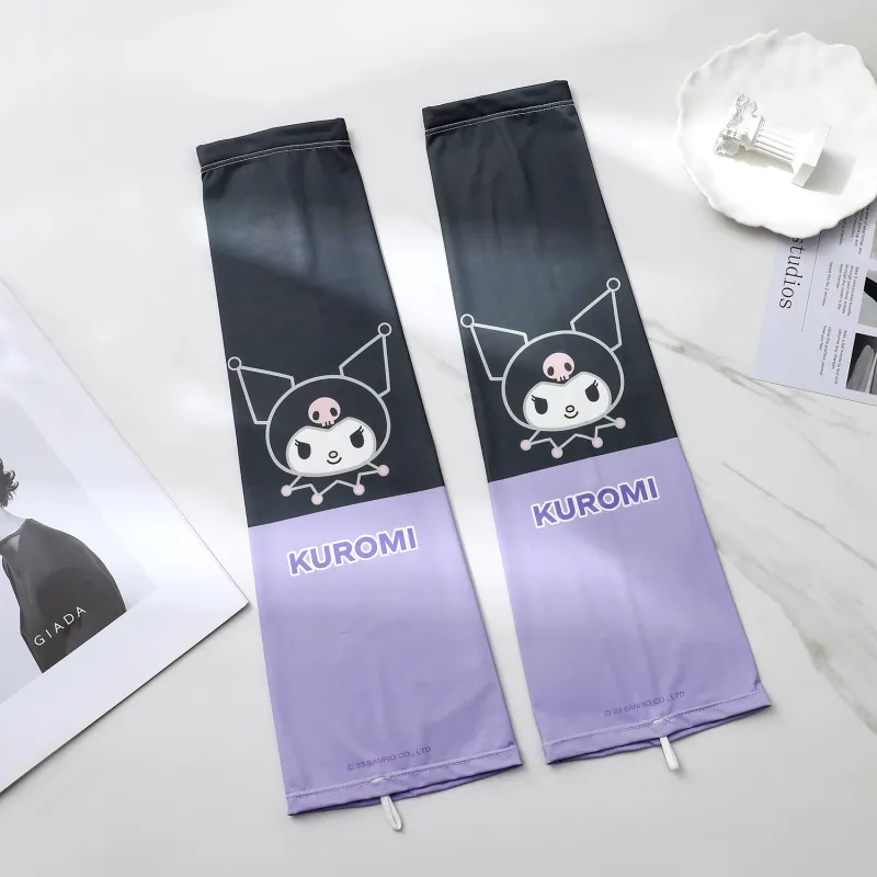 Hello Kitty Sanrio Series Polyester Sun Protection Sleeves Women's-3