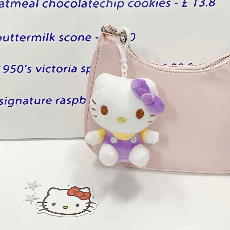 Hello Kitty Sanrio Series Polyester Keychains Women's-3
