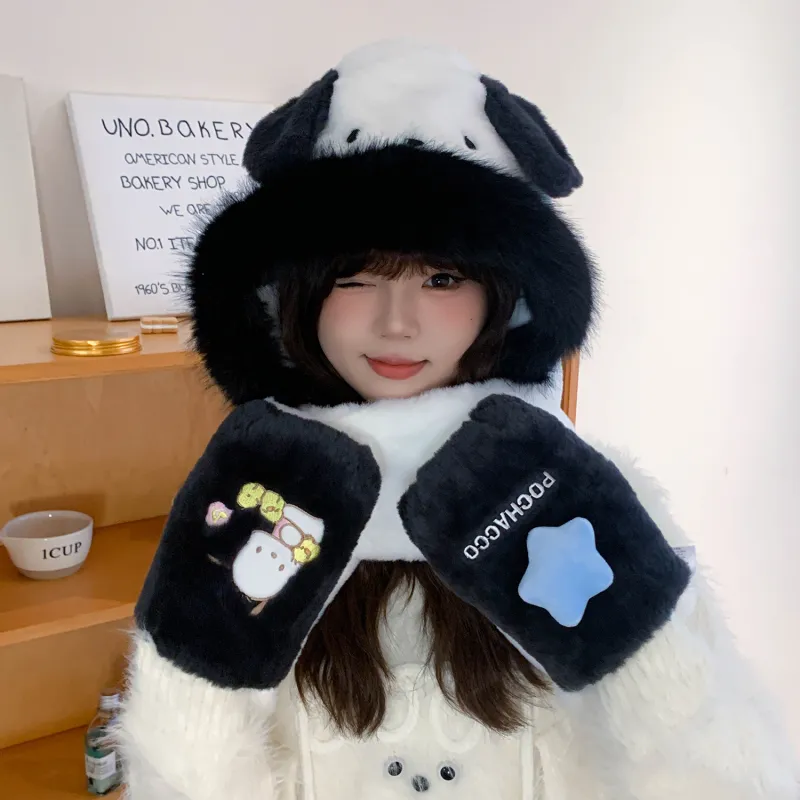 Sanrio Polyester Hoods & Plush Hats Unisex-7