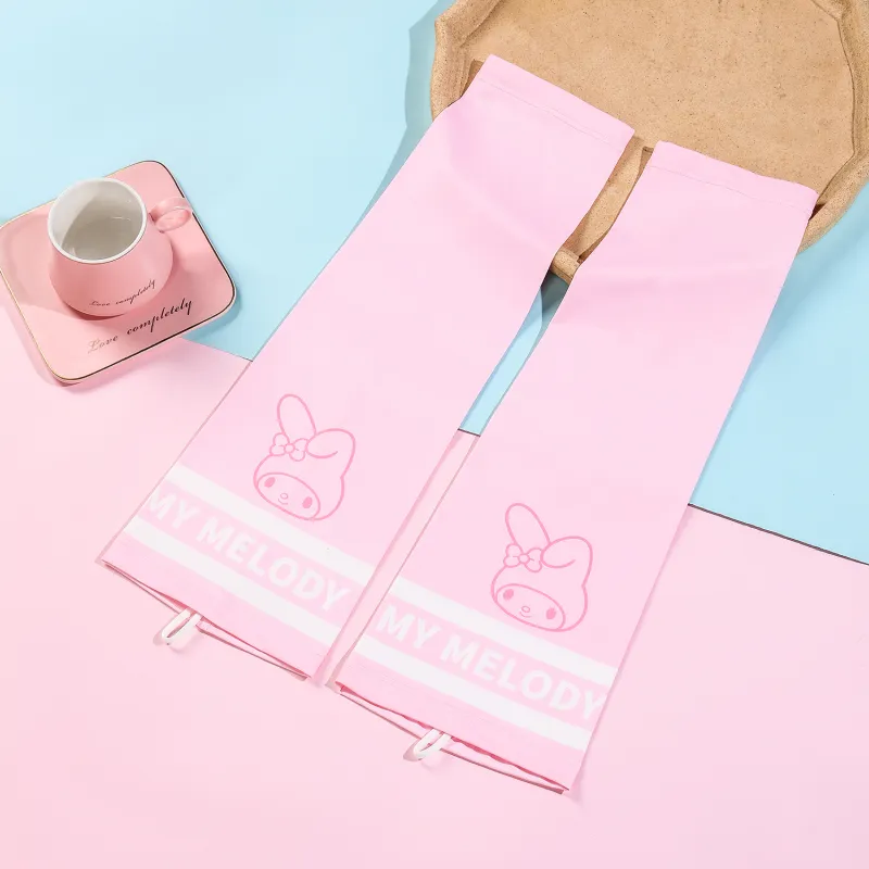 Hello Kitty Sanrio Series Polyester Sun Protection Sleeves Unisex-4