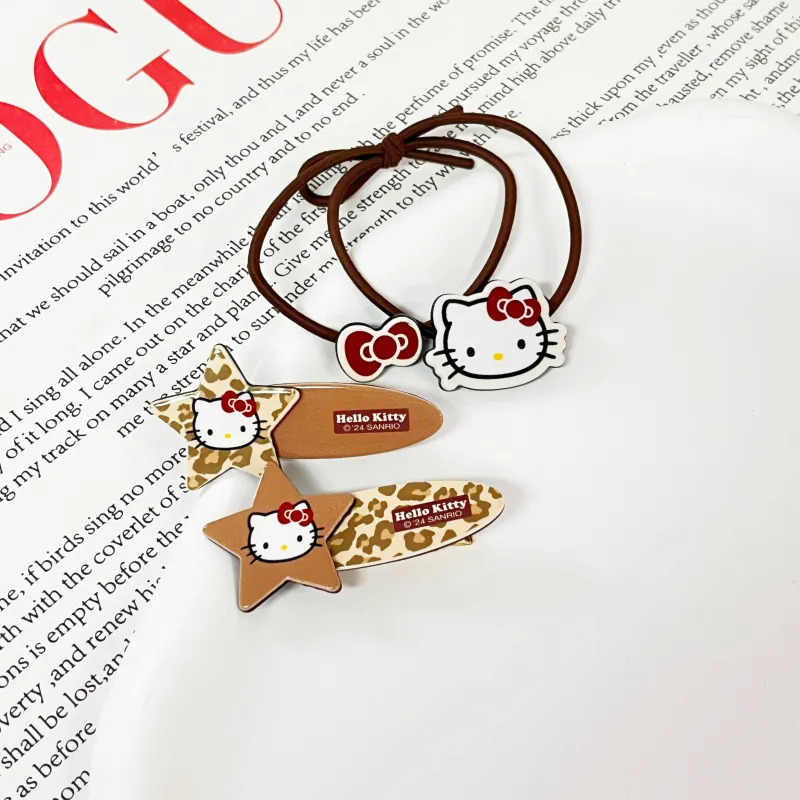 Sanrio Hello Kitty Acrylic Hair Tie Women's-1