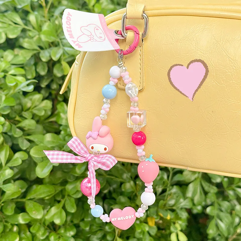 Hello Kitty Sanrio Series PVC Keychains Unisex-3