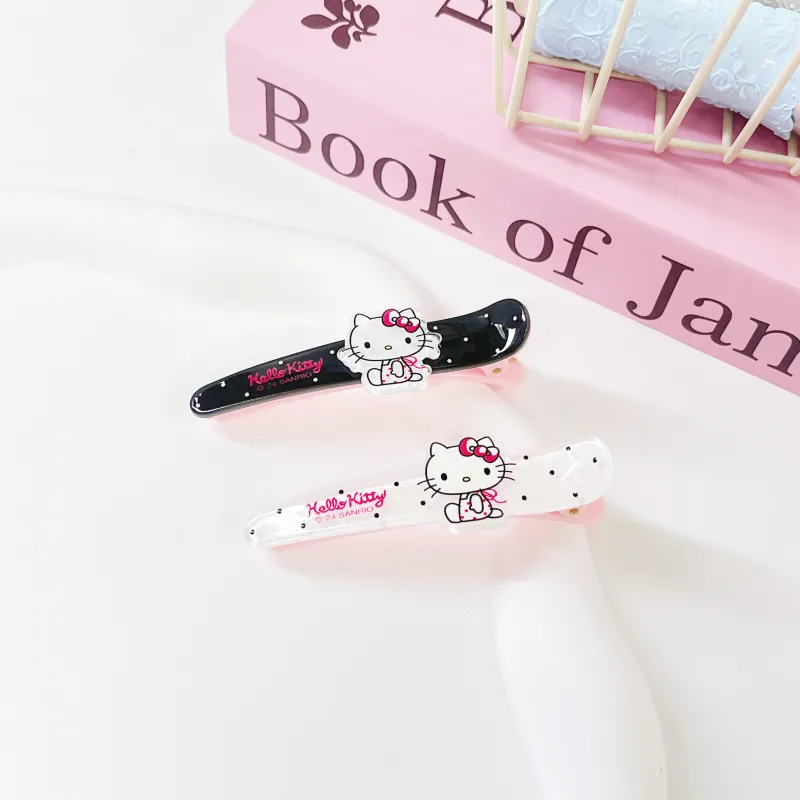Sanrio Hello Kitty Acrylic Hair Clips Women's-4