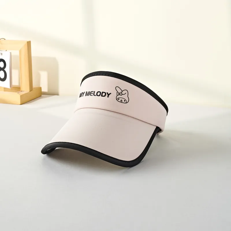 Sanrio Melodi Polyamide Sun Protection Hats Unisex-1