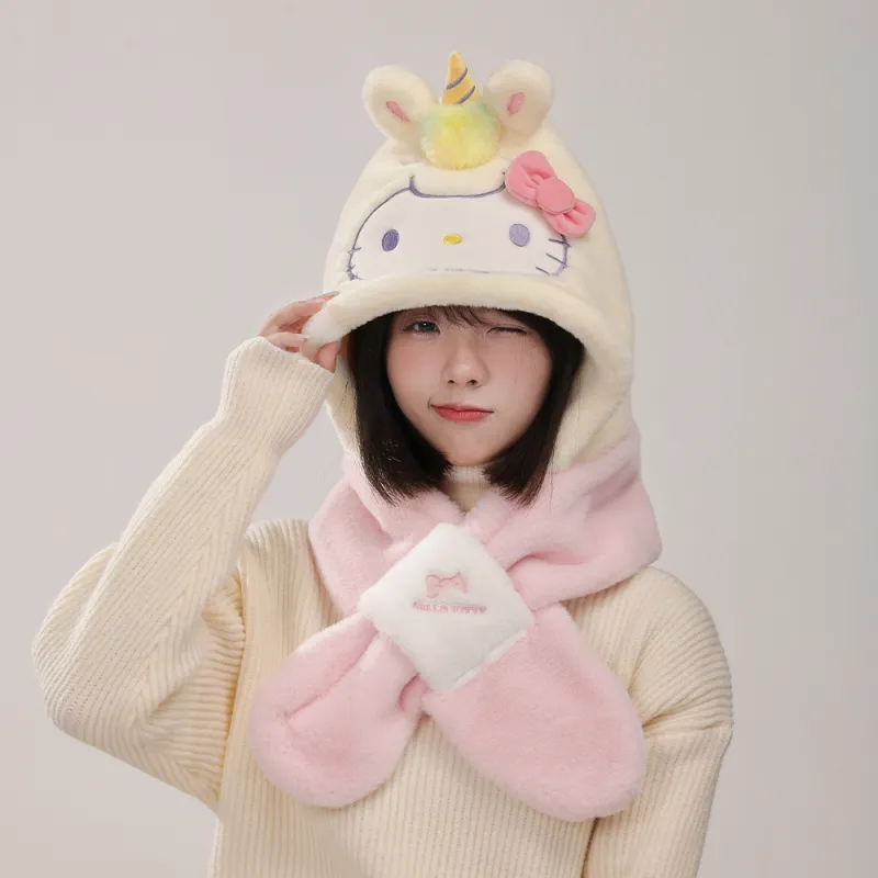 Sanrio Polyester Hoods & Plush Hats Women's-1