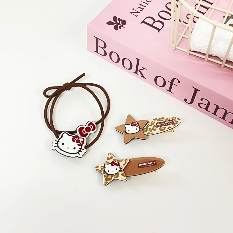 Sanrio Hello Kitty Acrylic Hair Tie Women's-4