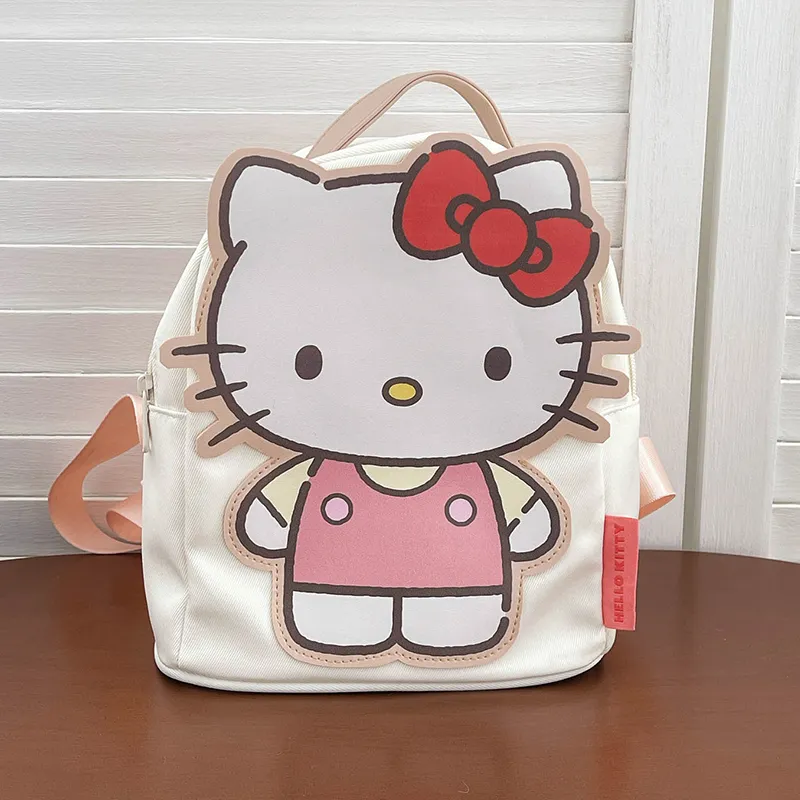 Sanrio Hello Kitty Polyester Backpack Regular Women's Ecru-1