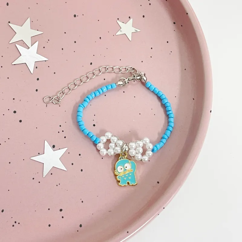 Sanrio Hangyodon Acrylic Bracelets Women's-3