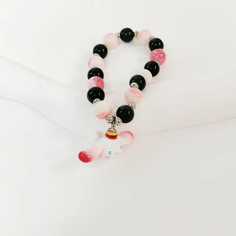 Sanrio Yugui Dog Acrylic Bracelets Women's-3