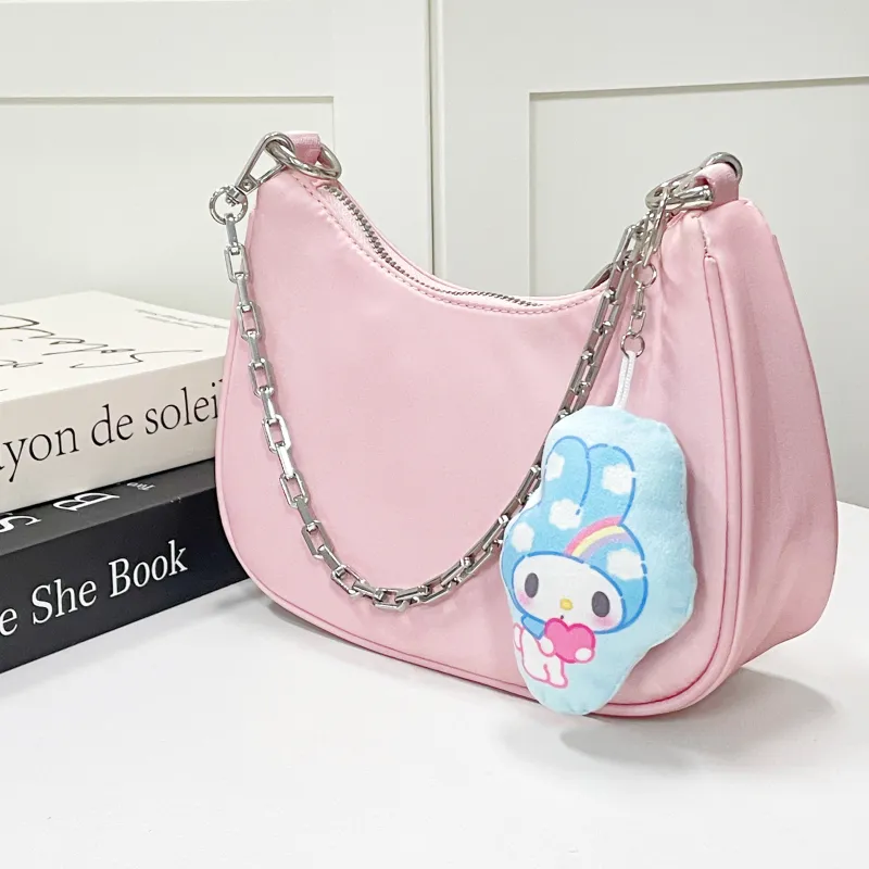 Hello Kitty Sanrio Series Polyester Keychains Women's-1