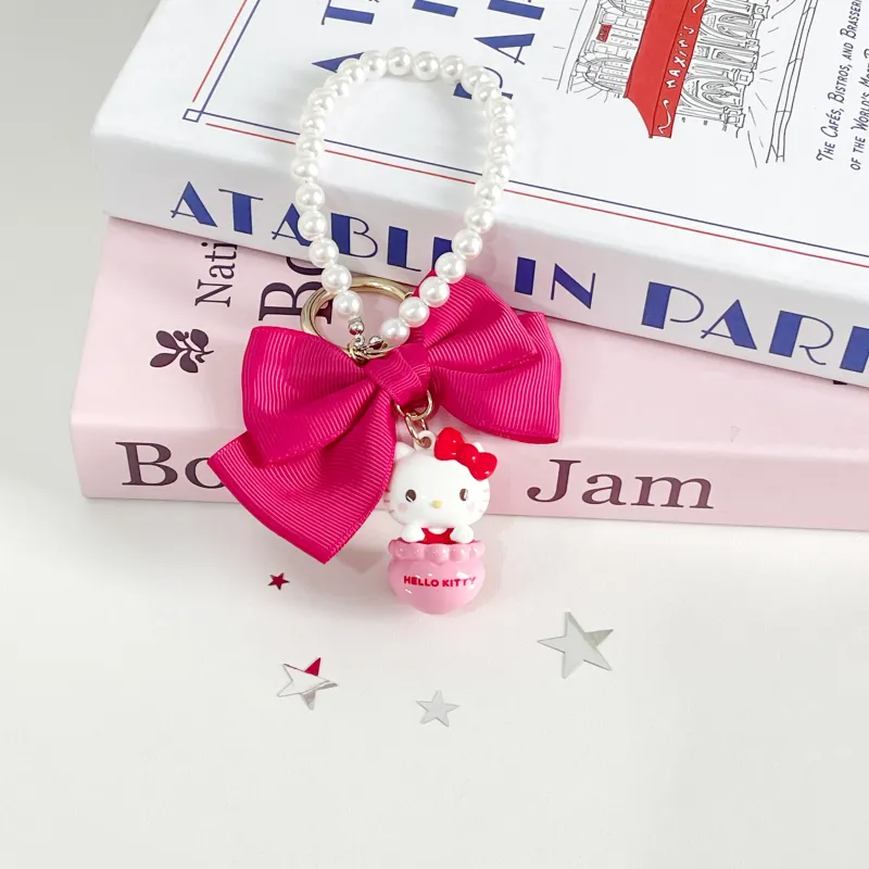 Hello Kitty Sanrio Series Resin Keychains Unisex-4