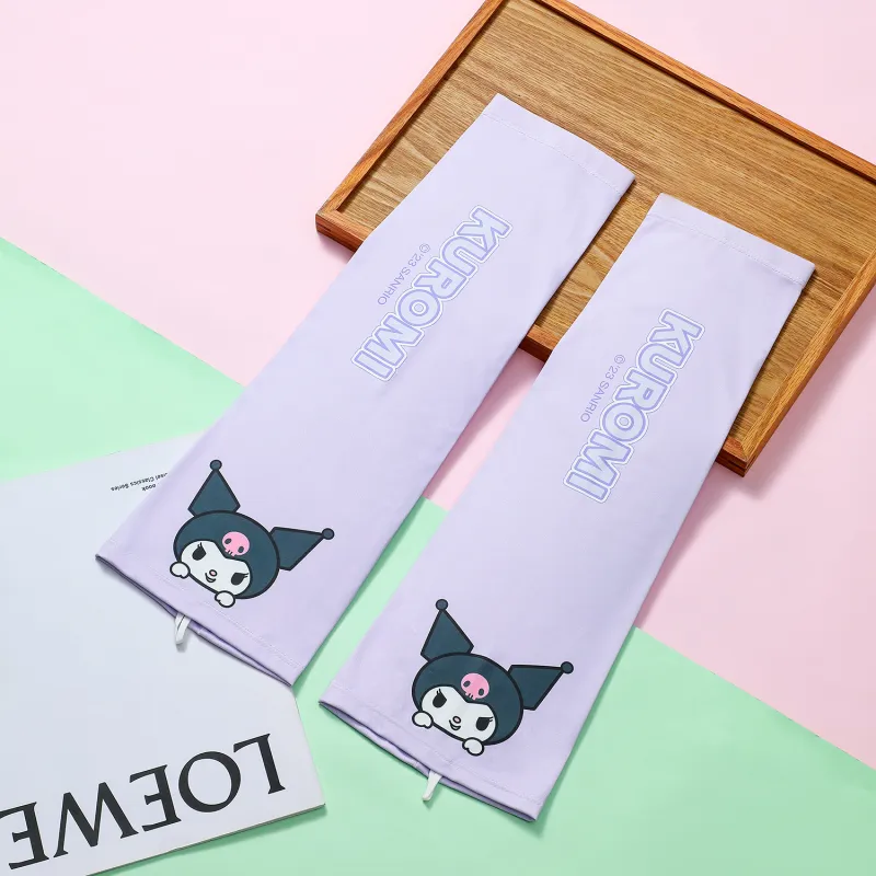 Sanrio Kulomi Polyester Sun Protection Sleeves Unisex-5