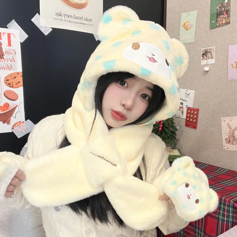 Sanrio Polyester Hoods & Plush Hats Unisex-4