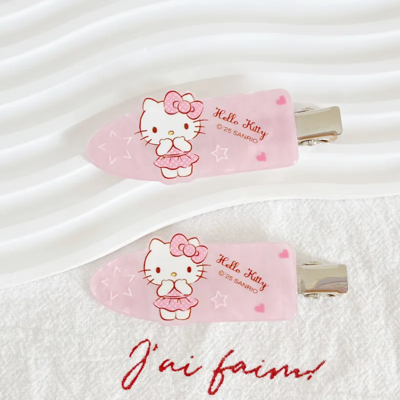 Sanrio Acrylic Hair Clips Women's-1