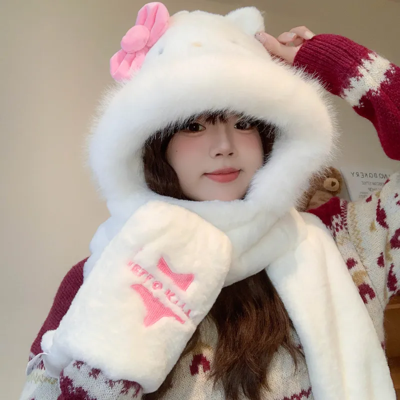 Sanrio Polyester Hoods & Plush Hats Unisex-2