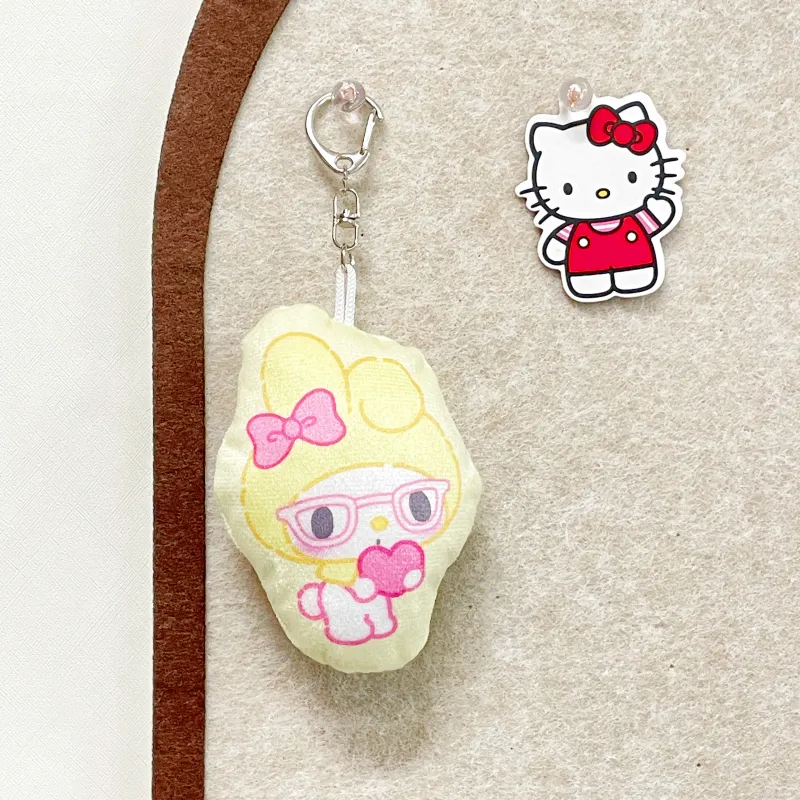 Hello Kitty Polyester Keychains Women's-2