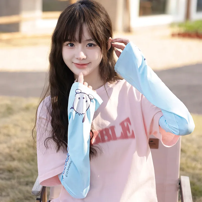 Sanrio Polyester Sun Protection Sleeves Unisex-1